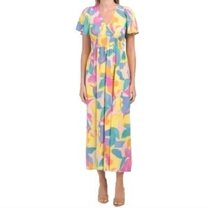Abel The Label Lauren Floral Maxi Dress